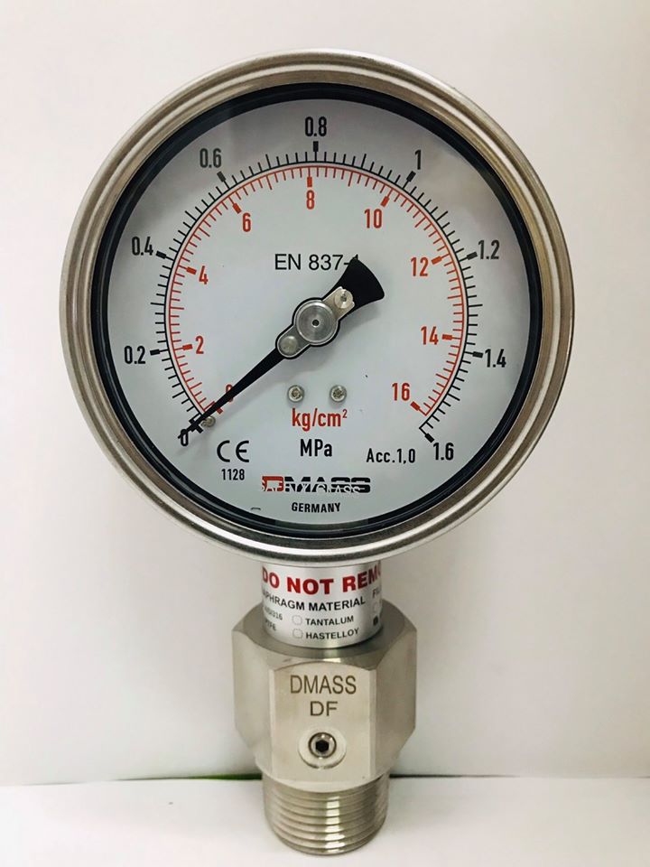 SCREW DIAPHRAGM PRESSURE GAUGE DMASS