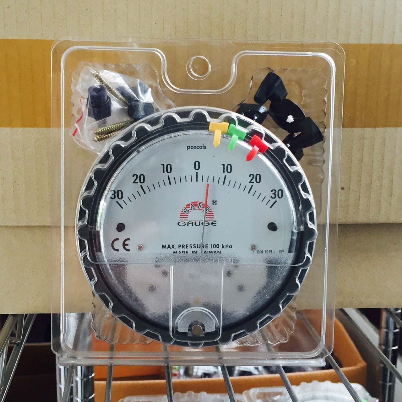 เกจวัดแรงดันต่าง DIFFERENTIAL PRESSURE GAUGE : SAFEGAUGE