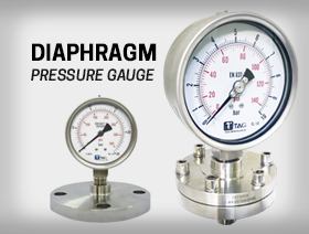 ไดอะแฟรม สำหรับ pressure gauge
